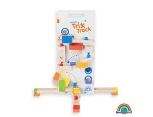 JUEGO WONDERWORLDS TORRE GIGANTE TRIX TRACK MADERA 44X44X60 CM