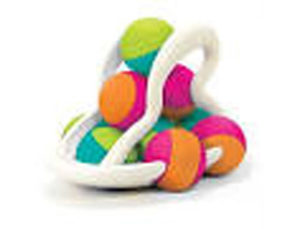 JUEGO BOLAS GIRATORIAS FAT BRAIN ROLLINGO COLORES BRILLANTES 10 UNIDADES COLORES SURTIDOS