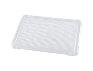 JUEGO MINILAND PLACA PARA PINCHOS TRANSPARENTE 31X21 CM SET DE 6 UNIDADES