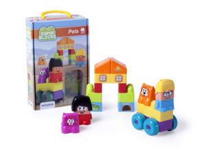 JUEGO MINILAND SUPER BLOCKS PETS 20 PIEZAS