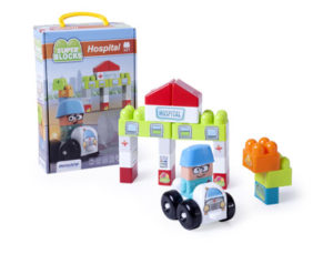 JUEGO MINILAND SUPER BLOCKS HOSPITAL 17 PIEZAS