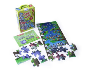 PUZZLE MINILAND MAXI FLEXI WILD 40 PIEZAS