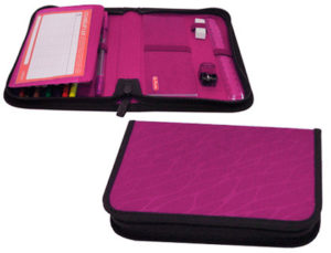 PLUMIER ESCOLAR HERLITZ DOBLE CREMALLERA 23 PIEZAS NYLON RAYADO SALVAJE 193X115X45 MM