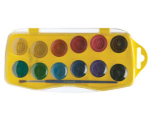 ACUARELA PELIKAN JUNIOR 12 COLORES ESTUCHE DE PLASTICO