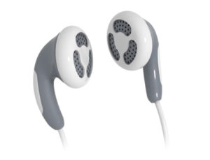 AURICULARES MAXEL BLACK-SILVER 1,2 M