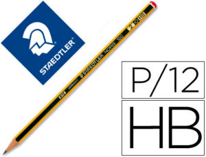 LAPICES DE GRAFITO STAEDTLER NORIS N.2 HB UNIDAD