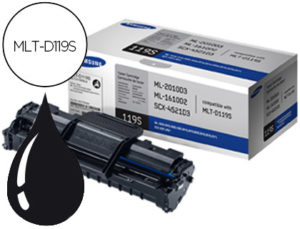 TONER SAMSUNG MLT-D119S ML-1610/2010 NEGRO 2000 PAG