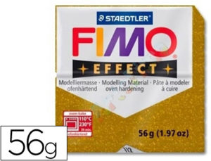 PASTA STAEDTLER FIMO EFFECT 56 GR ORO PURPURINA