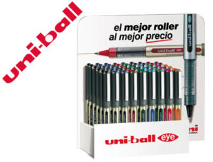 ROTULADOR UNI-BALL ROLLER UB-157 0,7 MM EXPOSITOR DE 54 UNIDADES