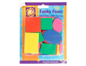 FIGURAS GEOMETRICAS AUTOADHESIVAS BOLSAS DE 80 UNIDADES COLORES SURTIDOS