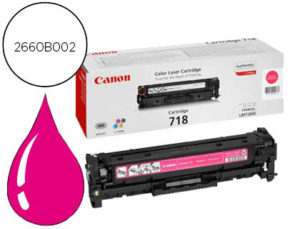 TONER CANON 718 MAGENTA 2900 PAG