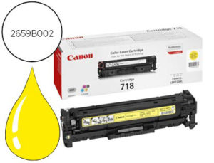 TONER CANON 718 AMARILLO 2900 PAG