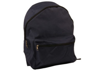 CARTERA ESCOLAR LIDERPAPEL MOCHILA NEGRA 400X300X170 MM