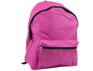 CARTERA ESCOLAR LIDERPAPEL MOCHILA FUCSIA 400X300X170 MM