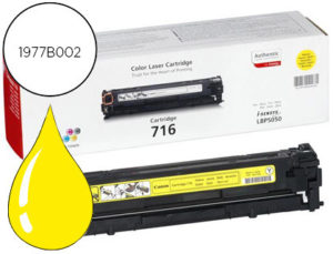 TONER CANON 716 AMARILLO 1500 PAG
