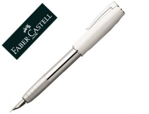 PLUMA FABER CASTELL LOOM PIANO BLANCO