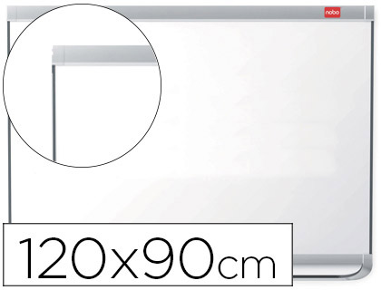 PIZARRA BLANCA NOBO NANO CLEAN MAGNETICA LACADA MARCO ALUMINIO 1200X900 MM