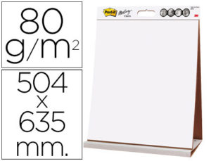 BLOC CONGRESO POST-IT LISO RECICLADO 504 X 635 MM CON 20 HOJAS