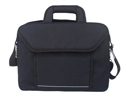 MALETIN PARA PORTATIL Q-CONNECT 15,4" NEGRO 1 ASA 2 BOLSILLOS EXTERIORES MEDIDAS 390X290X90 MM