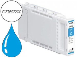 INK-JET EPSON T6922 CYAN SURECOLOR SC T3000 / T3200 / T5000 / T5200 / T7000 /T7200 -1.505 PAG-