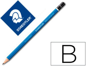 LAPICES DE GRAFITO STAEDTLER MARS LUMOGRAPH 100 B UNIDAD