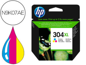 INK-JET HP 304XL DESKJET 3000 / 3720 / 3730 TRICOLOR 300 PAGINAS