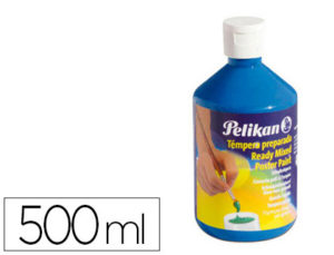 TEMPERA PELIKAN ESCOLAR 500 ML 742/500ML AZUL CIAN N. 127