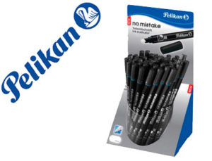 BORRATINTAS PELIKAN NO MISTAKE EXPOSITOR 50 UNIDADES