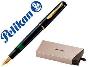 PLUMA PELIKAN M200 NEGRO PLUMIN F
