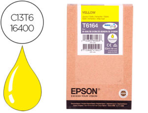 INK-JET EPSON T6164 B-300 / 310N / 500DN/ 510DN AMARILLO 3.500 PAG