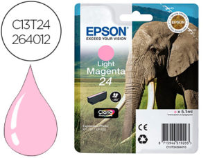 INK-JET EPSON 24 EXPRESSION PHOTO XP-55 / 750 / 760 / 850 / 860 / 950 / 960 / 750 / 850 MAGENTA CLARO 360 PAG