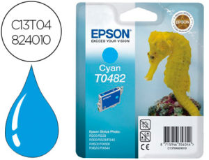 INK-JET EPSON T0482 STYLUS DX3800 / STYLUS PHOTO R200 / R300 / R340 / RX500 / RX600 CIAN 430 PAG