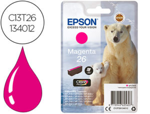 INK-JET EPSON T26 XP-600 / 605 / 700 / 800 MAGENTA 300 PAG