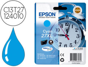 INK-JET EPSON 27XL WF3620 / 7110 / 7610 / 7620 CYAN 1.100 PAG