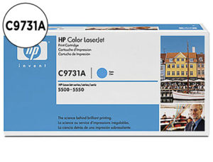 TONER HP LASERJET COLOR 5500 CIAN (12.000PAG)