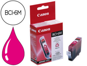 INK-JET CANON BCI-6M MAGENTA ORIGINAL PARA CANON S800/900 S9000