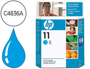 INK-JET HP N.11 CIAN1000 1100 1000 2200 2230 2250 2280 2300 2600 2800 DJ10PS 20PS 50PS 100 120 CP1700 DESIGNJET 100