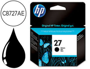 INK-JET HP DJ 3320 3420 3745 3 840 3845 5600 5850 OJ 5600 SERIE 5610 SERIE PSC 1310 1315 1355 1215 N.27 10ML NEGRO