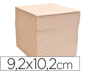 TACO LIDERPAPEL RECICLADO 92 X 102 MM CREMA