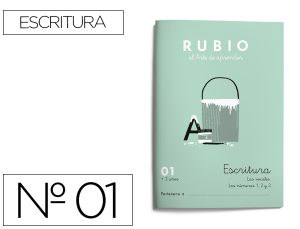 CUADERNO RUBIO CALIGRAFIA Nº 01