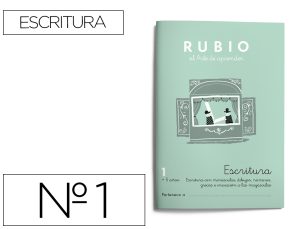 CUADERNO RUBIO CALIGRAFIA Nº 1