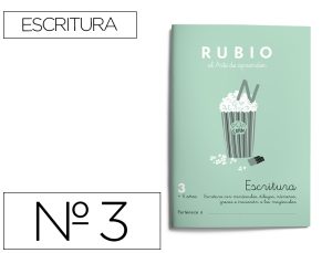 CUADERNO RUBIO CALIGRAFIA Nº 3